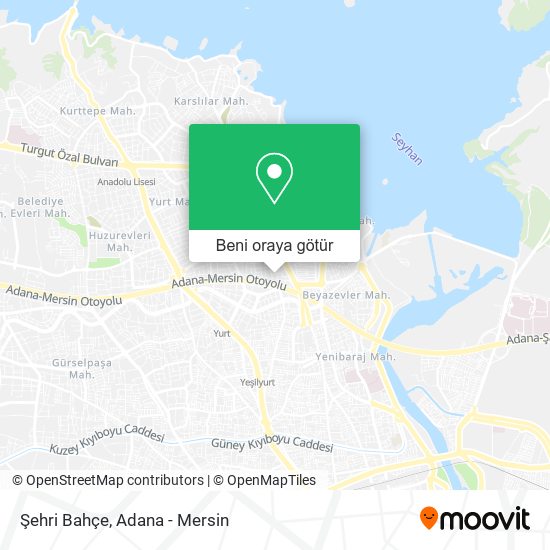 Şehri Bahçe harita