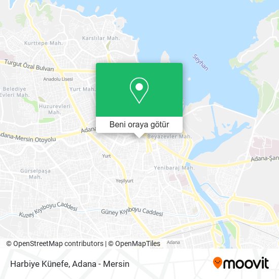 Harbiye Künefe harita