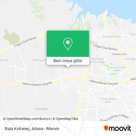 Bala Kokareç harita