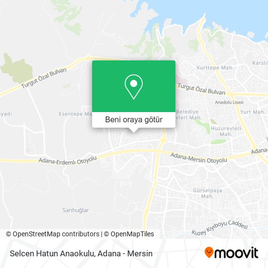 Selcen Hatun Anaokulu harita