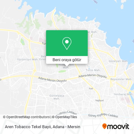 Aren Tobacco Tekel Bayii harita