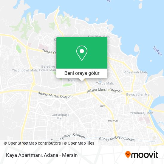 Kaya Apartmanı harita