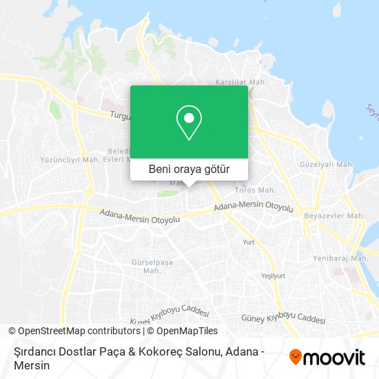 Şırdancı Dostlar Paça & Kokoreç Salonu harita