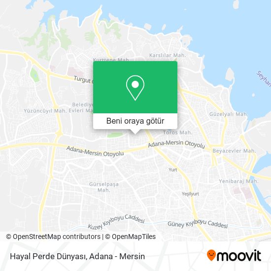 Hayal Perde Dünyası harita