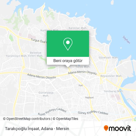 Tarakçıoğlu İnşaat harita