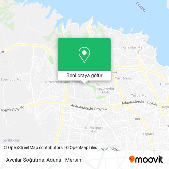 Avcılar Soğutma harita