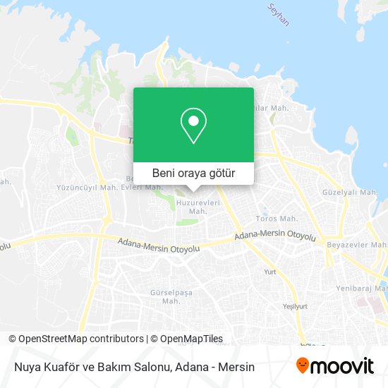 Nuya Kuaför ve Bakım Salonu harita