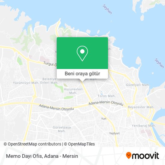 Memo Dayı Ofis harita
