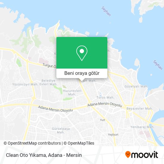 Clean Oto Yıkama harita