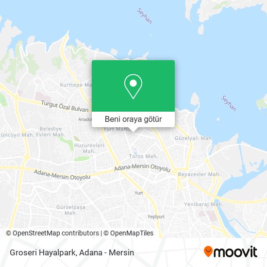 Groseri Hayalpark harita