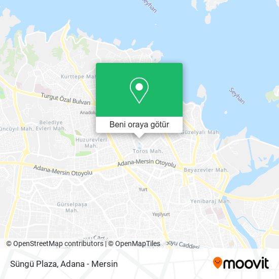 Süngü Plaza harita