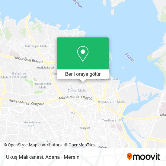 Ukuş Malikanesi harita