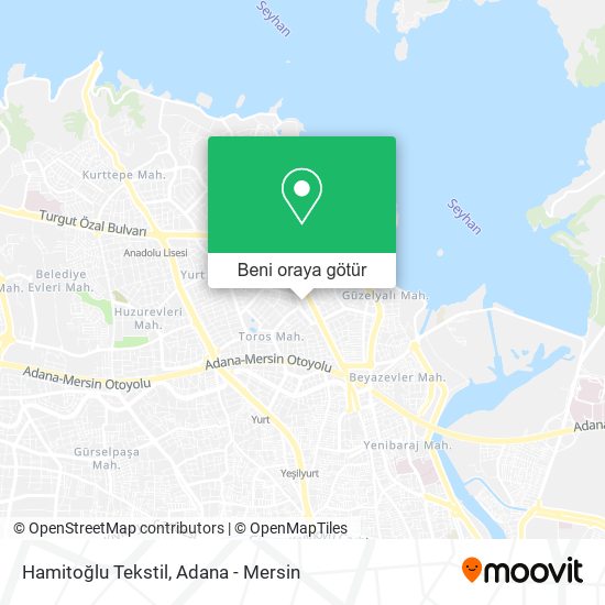 Hamitoğlu Tekstil harita