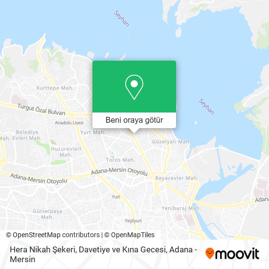 Hera Nikah Şekeri, Davetiye ve Kına Gecesi harita