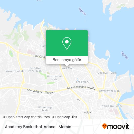 Academy Basketbol harita
