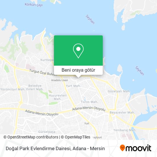 Doğal Park Evlendirme Dairesi harita