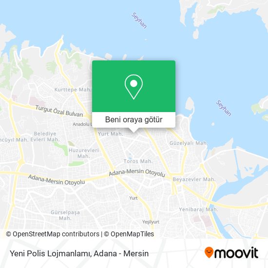 Yeni Polis Lojmanlamı harita