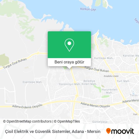 Çisil Elektrik ve Güvenlik Sistemler harita