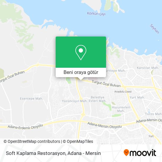 Soft Kaplama Restorasyon harita