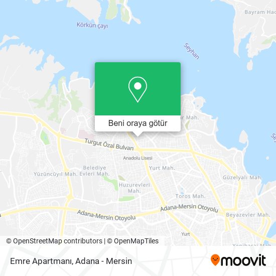 Emre Apartmanı harita