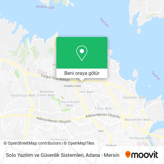 Solo Yazılım ve Güvenlik Sistemleri harita