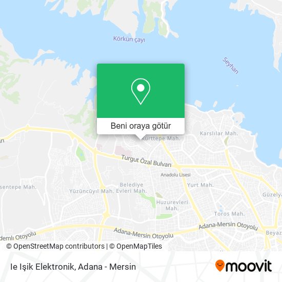 Ie Işik Elektronik harita