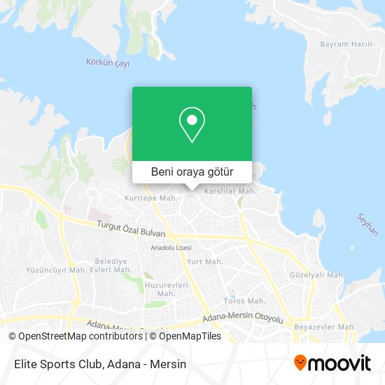 Elite Sports Club harita