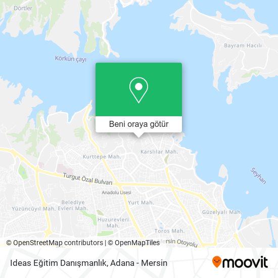 Ideas Eğitim Danışmanlık harita