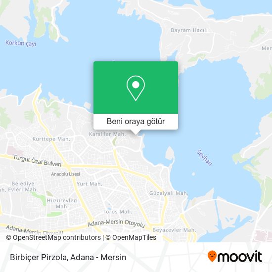 Birbiçer Pirzola harita