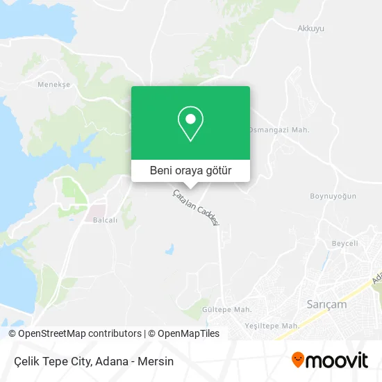Çelik Tepe City harita