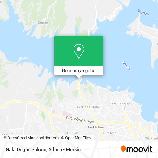 Gala Düğün Salonu harita