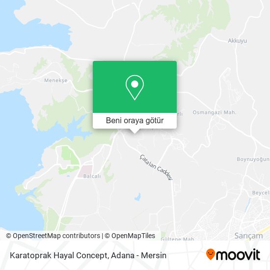 Karatoprak Hayal Concept harita