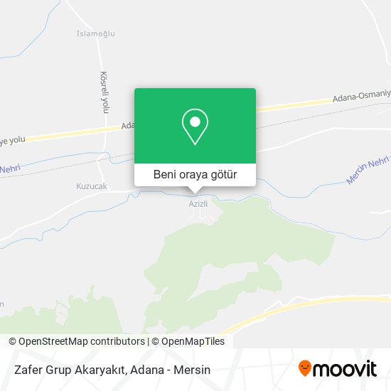 Zafer Grup Akaryakıt harita