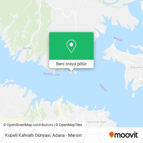 Küpeli Kahvaltı Dünyası harita