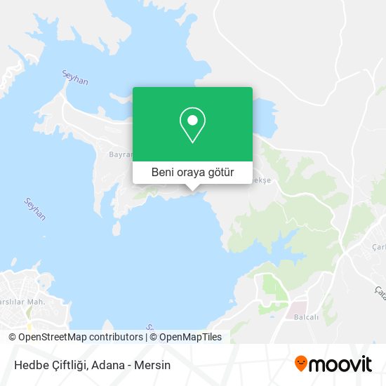 Hedbe Çiftliği harita