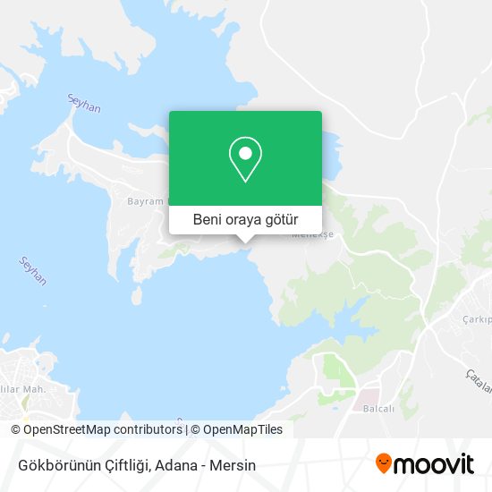 Gökbörünün Çiftliği harita