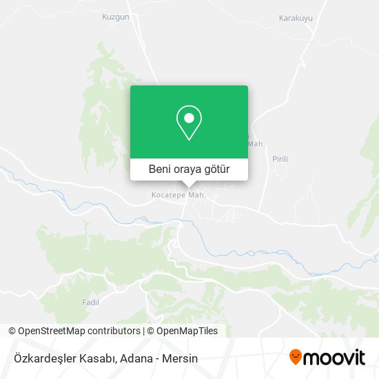 Özkardeşler Kasabı harita