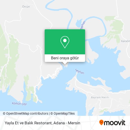 Yayla Et ve Balık Restorant harita