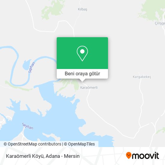 Karaömerli Köyü harita
