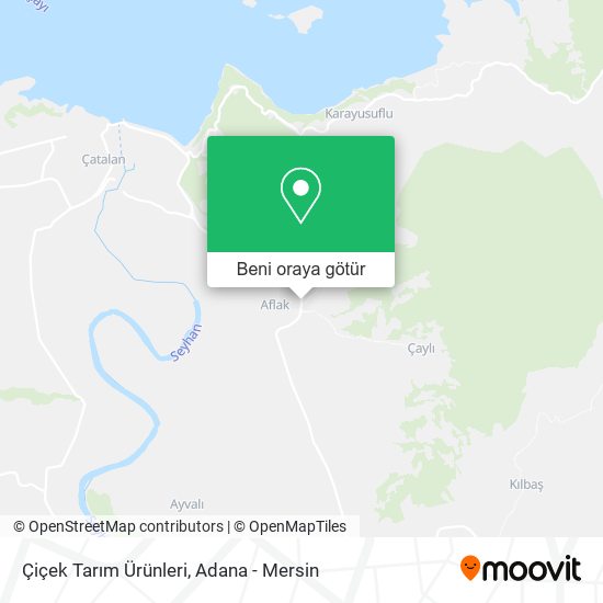 Çiçek Tarım Ürünleri harita