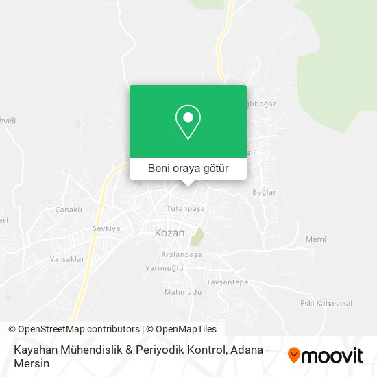 Kayahan Mühendislik & Periyodik Kontrol harita