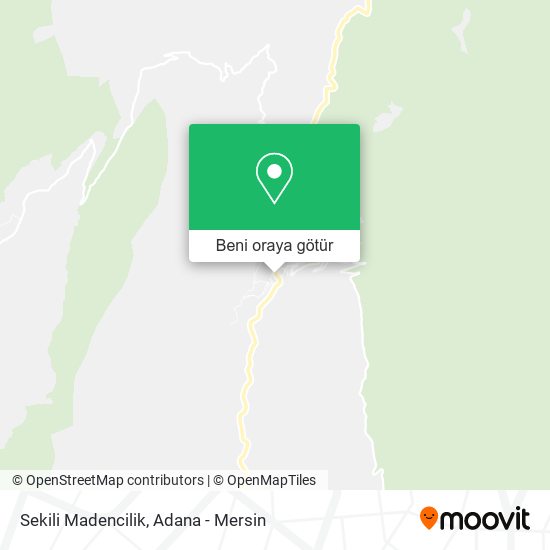Sekili Madencilik harita