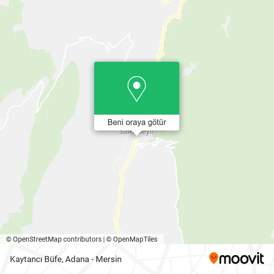 Kaytancı Büfe harita