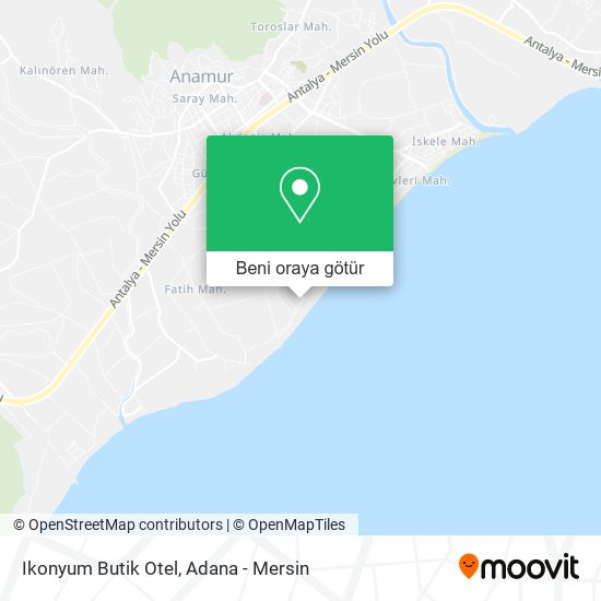 Ikonyum Butik Otel harita