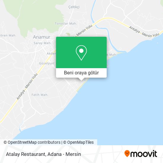 Atalay Restaurant harita