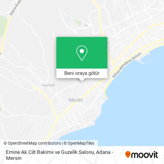 Emine Ak Cilt Bakimiı ve Guzelik Salonu harita