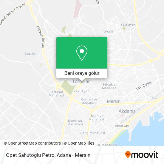 Opet Sahutoglu Petro harita