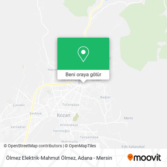Ölmez Elektrik-Mahmut Ölmez harita