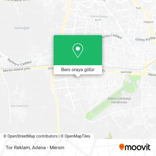Tor Reklam harita
