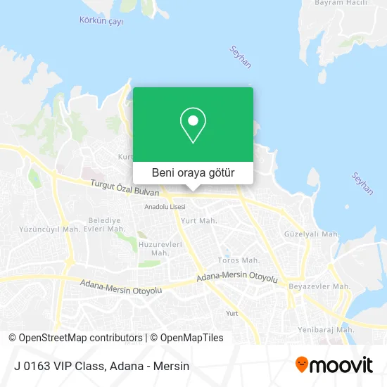 J 0163 VIP Class harita